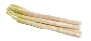 Witte asperges